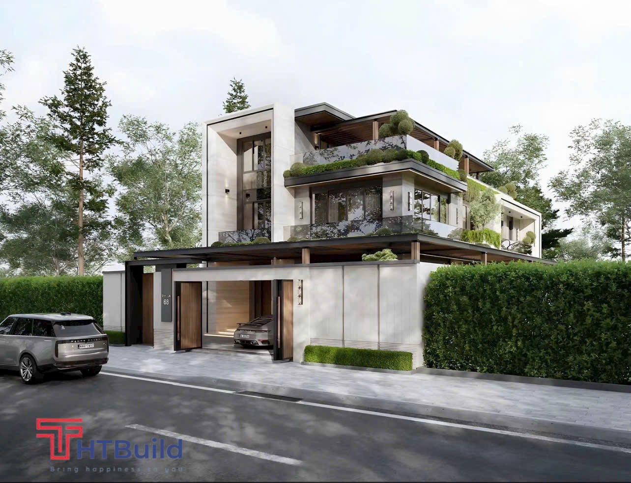 Nhà phố mặt tiền 4m